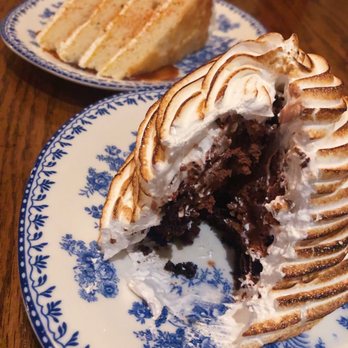 Community Tavern - 4 Layer Coconut Cake and Baked Alaska - New American Near Me - Chicago, Illinois Community Tavern - 4 Layer Coconut Cake and Baked Alaska - New American Near Me - Chicago, Illinois