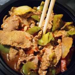 Aroy-D Thai Cuisine - Fresh Chilies Stir Fried with beef