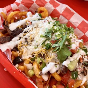 Tiki Taco - Curly fries carne asada - Desserts Near Me - Overland Park, Kansas Tiki Taco - Curly fries carne asada - Desserts Near Me - Overland Park, Kansas