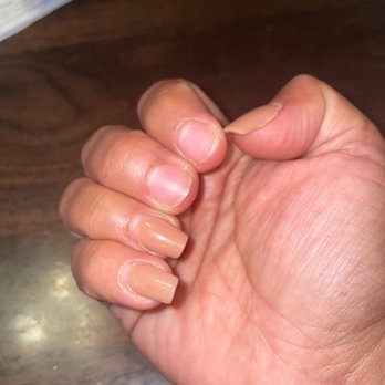 Alexia's Nails And Spa - This is after getting my nails done six days later they lifted. Also notice the shapes of the nails are different - Nail Salons Near Me - South Gate, California Alexia's Nails And Spa - This is after getting my nails done six days later they lifted. Also notice the shapes of the nails are different - Nail Salons Near Me - South Gate, California