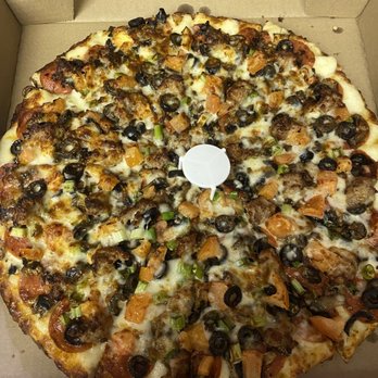 Flame’s Pizza - Large Garlic Combination - Pizza Near Me - Bakersfield, California Flame’s Pizza - Large Garlic Combination - Pizza Near Me - Bakersfield, California