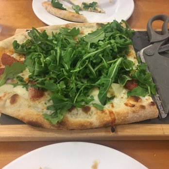 Speducci Mercatto - Arugula and Andouille Pizza - Italian Near Me - Toronto, Ontario