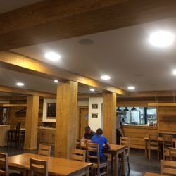 Restaurace Hotelu Kristian - Lot of seating in the Kristian restaurant