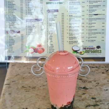 BAMBU - Strawberry smoothie - Juice Bars & Smoothies Near Me - Grand Prairie, Texas