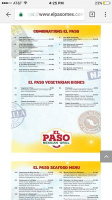 Menu photo 8 El Paso Mexican Grill Lafayette, LA Menu photo 8 El Paso Mexican Grill Lafayette, LA