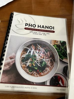 Menu photo 5 Pho Ha Noi Cuisine Austin, TX Menu photo 5 Pho Ha Noi Cuisine Austin, TX
