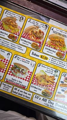 Menu photo 1 50's Burgers Burnaby, BC Menu photo 1 50's Burgers Burnaby, BC