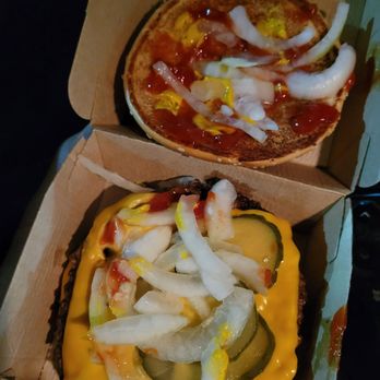 McDonald's - Yikes, too much onions - Burgers Near Me - Foster City, California