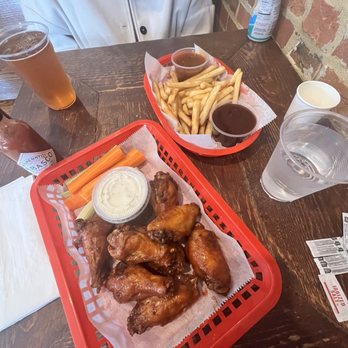 Charmed Kitchen - Baltimore Buffalo Wings, Ranch, Fries, dipping sauce (BBQ, Mango Habanero), Ale - Bakeries Near Me - Baltimore, Maryland