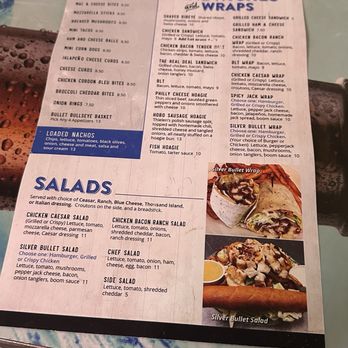 Silver Bullet Bar - Menu - Bars Near Me - Genola, Minnesota