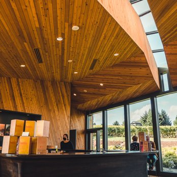 Sokol Blosser Winery - Indoor Bar - Wineries Near Me - Dayton, Oregon
