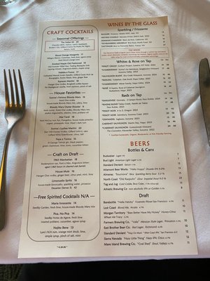 Menu photo 1 Scoma's Restaurant San Francisco, CA Menu photo 1 Scoma's Restaurant San Francisco, CA