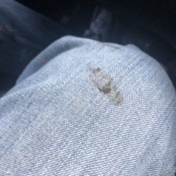 STE 101 - Husbands grease stain from the oil catcher underneath the tabletop. - Korean Near Me - Los Angeles, California