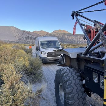 Frosty 4Wheeler - Towing from sand near Mono Lake - Towing Near Me Frosty 4Wheeler - Towing from sand near Mono Lake - Towing Near Me