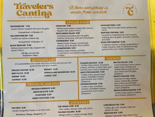 Menu photo 3 Travelers Cantina Corinth, TX Menu photo 3 Travelers Cantina Corinth, TX
