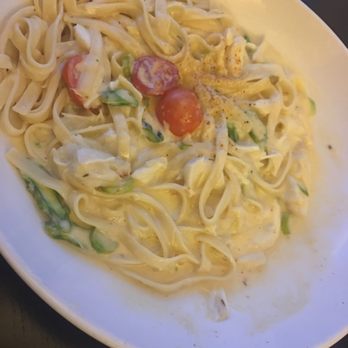 Catch 54 - Crab pasta. So much lump crab meat in this dish - Seafood Near Me - Selbyville, Delaware