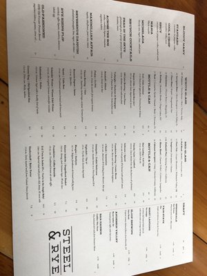 Menu photo 8 Steel & Rye Milton, MA Menu photo 8 Steel & Rye Milton, MA