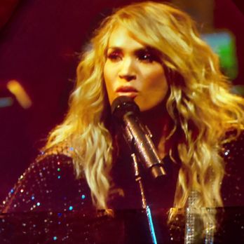 Target Center - Carrie on video screen at secondary  stage - Stadiums & Arenas Near Me - Minneapolis, Minnesota
