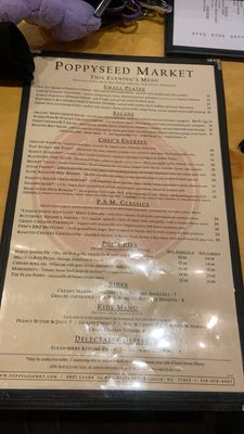 Menu photo 1 Poppyseed Market Raleigh, NC