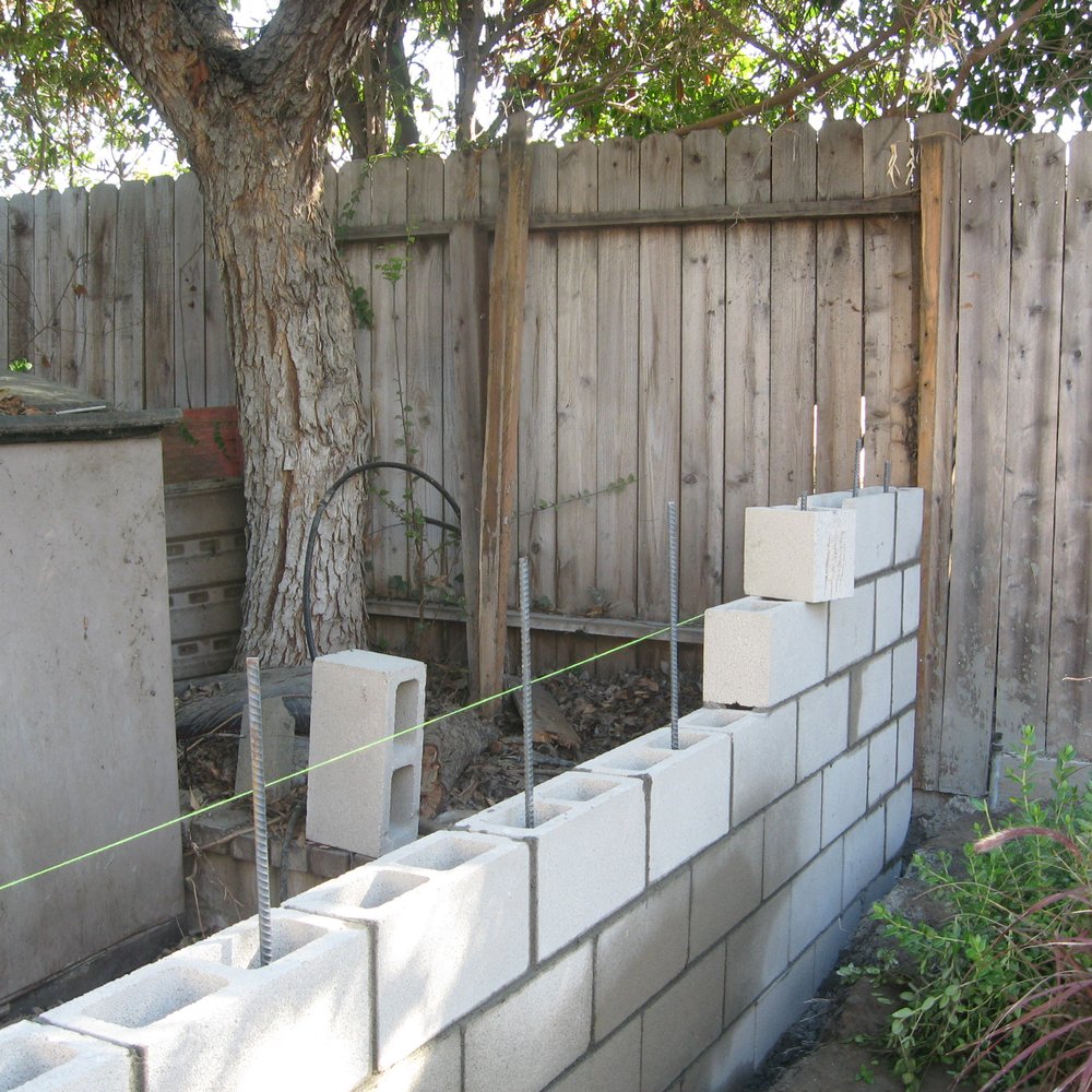West Hills Masonry - Wall in the making. I will post the finished wall within the next few days. We will have them back for future work! - Masonry/Concrete Near Me - Irvine, California West Hills Masonry - Wall in the making. I will post the finished wall within the next few days. We will have them back for future work! - Masonry/Concrete Near Me - Irvine, California