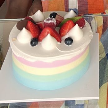 Paris Baguette - Rainbow cake 2 - Coffee & Tea Near Me - San Jose, California Paris Baguette - Rainbow cake 2 - Coffee & Tea Near Me - San Jose, California