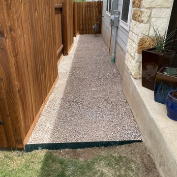 Rock Solid - After looks so clean and helps with drainage when it rains - Lawn Services Near Me Rock Solid - After looks so clean and helps with drainage when it rains - Lawn Services Near Me
