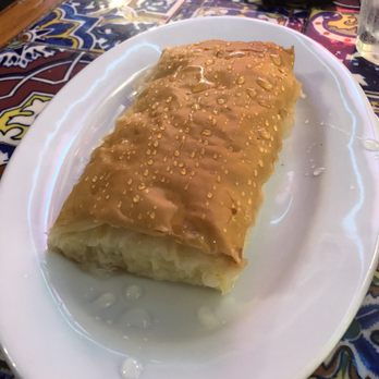 Hellas Restaurant - Dessert Pastry: filling is not bad, but pastry dough was soggy, and it was cold, even tho we asked for warm. - Bakeries Near Me - Tarpon Springs, Florida Hellas Restaurant - Dessert Pastry: filling is not bad, but pastry dough was soggy, and it was cold, even tho we asked for warm. - Bakeries Near Me - Tarpon Springs, Florida