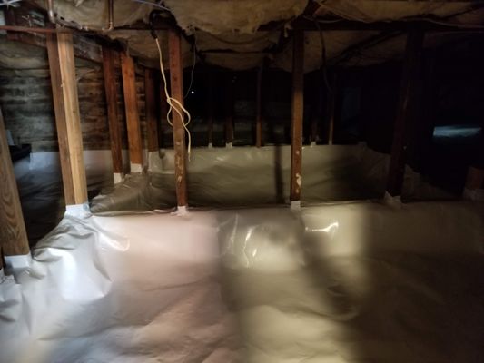 Crawl Space Encapsulation - Crawl spaces can be one of the dirtiest areas of your home. Insulation can start falling down with age. Rodents can take over your crawlspace as well. Moisture can collect in your crawlspace. These things can lead to bacteria, mold, or viruses from the rodents. Crawl spaces are known to be breeding grounds for many airborne diseases. As a result of these things, your family and home are at risk of being exposed to things like hantavirus, salmonella, rat-bite fever, and more. Rodents use crawl spaces to seek shelter. They like the area due to it being small and dark. In most cases, crawl spaces are easily accessible to rats and mice. Cleaning your crawl space can eliminate these dangers. With the risks that go along with the unsanitary conditions of crawl spaces, it is advised that the dirty job of cleaning be left to highly trained professionals. Crawl Space Encapsulation - Crawl spaces can be one of the dirtiest areas of your home. Insulation can start falling down with age. Rodents can take over your crawlspace as well. Moisture can collect in your crawlspace. These things can lead to bacteria, mold, or viruses from the rodents. Crawl spaces are known to be breeding grounds for many airborne diseases. As a result of these things, your family and home are at risk of being exposed to things like hantavirus, salmonella, rat-bite fever, and more. Rodents use crawl spaces to seek shelter. They like the area due to it being small and dark. In most cases, crawl spaces are easily accessible to rats and mice. Cleaning your crawl space can eliminate these dangers. With the risks that go along with the unsanitary conditions of crawl spaces, it is advised that the dirty job of cleaning be left to highly trained professionals.