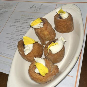 The Asbury - Ham and goat cheese croquettes - Southern Near Me - Charlotte, North Carolina The Asbury - Ham and goat cheese croquettes - Southern Near Me - Charlotte, North Carolina