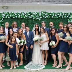 La Beautique Salon - Bridal Party Styled by Le Beautique. Dominique timed out each person's glam perfectly.  This photo was featured in The NY Times.