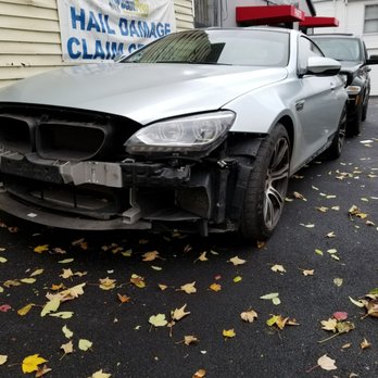 Paul's Auto Body - BMW M6 front end collision before and after! Perfect color match in matt finish! - Auto Repair Near Me - Waltham, Massachusetts Paul's Auto Body - BMW M6 front end collision before and after! Perfect color match in matt finish! - Auto Repair Near Me - Waltham, Massachusetts