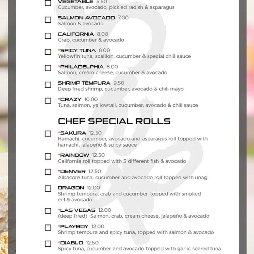 Menya Noodle Bar - Menu - Ramen Near Me - Denver, Colorado Menya Noodle Bar - Menu - Ramen Near Me - Denver, Colorado