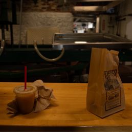 Frozen cider, interior