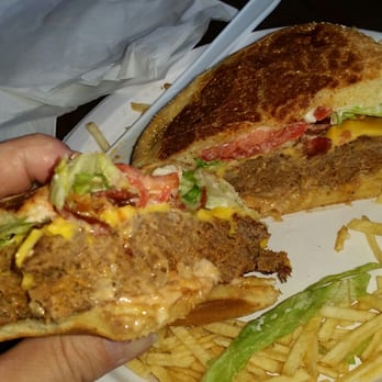 Café Pinar - Fries are in the burger too. - Cuban Near Me - Orlando, Florida Café Pinar - Fries are in the burger too. - Cuban Near Me - Orlando, Florida