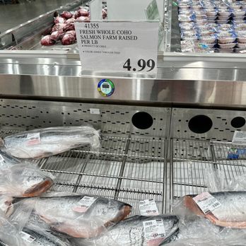 Costco Wholesale - Farm raised salmon - Wholesale Stores Near Me - Concord, California