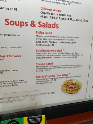 Menu photo 1 Jax Grill Bellaire, TX