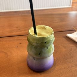 Ube Matcha Latte