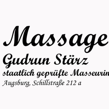Massage Gudrun Stärz - Massage Near Me - Augsburg, BY Massage Gudrun Stärz - Massage Near Me - Augsburg, BY