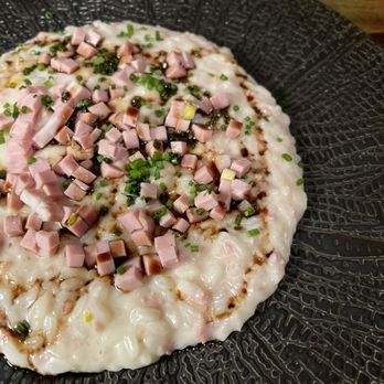 Fiorentini - Risotto with mortadella and balsamic - Italian Near Me - Rutherford, New Jersey Fiorentini - Risotto with mortadella and balsamic - Italian Near Me - Rutherford, New Jersey