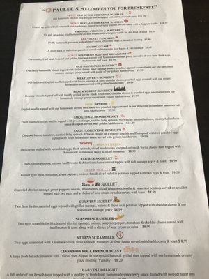 Menu photo 8 Paulee's Restaurant Macomb, MI