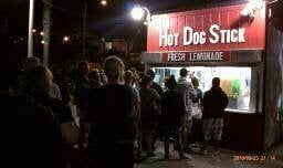 Hot Dog on a Stick by null