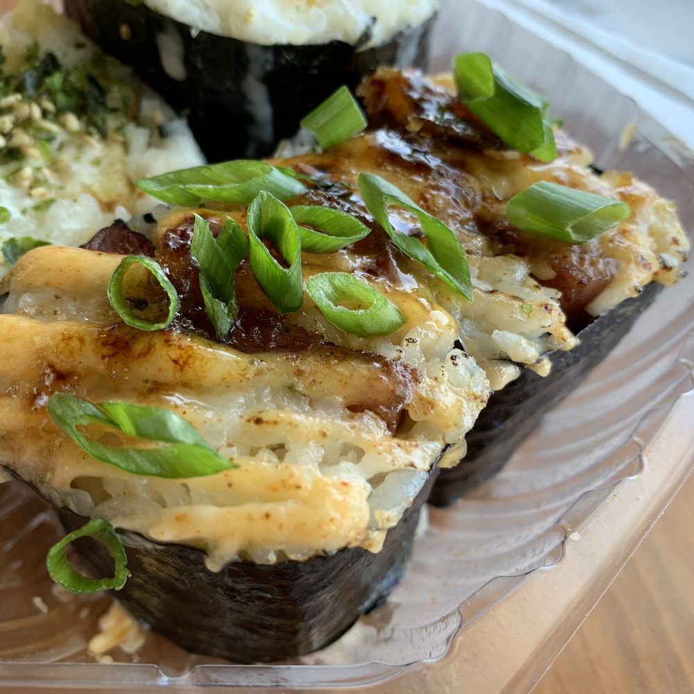 Shootz - Honey Coconut Shrimp Musubi - Hawaiian Near Me - Stanton, California Shootz - Honey Coconut Shrimp Musubi - Hawaiian Near Me - Stanton, California