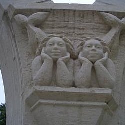 Fontaine de Publier - Les poissons