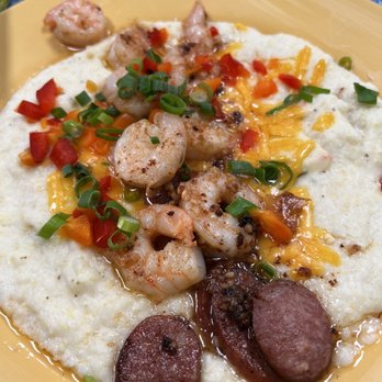 Julia Belle's - Shrimp and grits - Southern Near Me - Florence, South Carolina Julia Belle's - Shrimp and grits - Southern Near Me - Florence, South Carolina