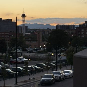 Tamayo - Mountain sunset viewed from Tamayo rooftop - Mexican Near Me - Denver, Colorado