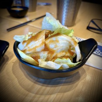 Tenji Ramen - Lunch special Salad. As simple as can be. - Ramen Near Me - Murrieta, California
