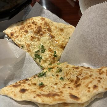 Curry and Kabab - Garlic naan - Indian Near Me - Port Charlotte, Florida