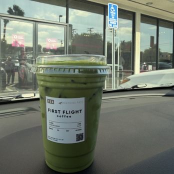 First Flight Coffee - First Flight Matcha w/ Oat Milk - Coffee & Tea Near Me - Torrance, California