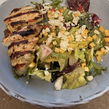 Tommy Bahama Restaurant & Bar - Juicy fresh grilled chicken with amazing mango salad Full Chicken & Mango Salad - Seafood Near Me - The Woodlands, Texas Tommy Bahama Restaurant & Bar - Juicy fresh grilled chicken with amazing mango salad Full Chicken & Mango Salad - Seafood Near Me - The Woodlands, Texas