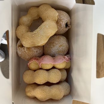 Yo Mochi - Ube malasadas. Raspberry. - Donuts Near Me - Henderson, Nevada Yo Mochi - Ube malasadas. Raspberry. - Donuts Near Me - Henderson, Nevada